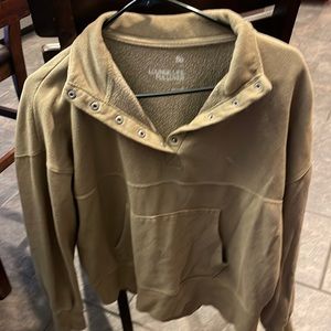 Loungelife pull over women’s medium! Olive green